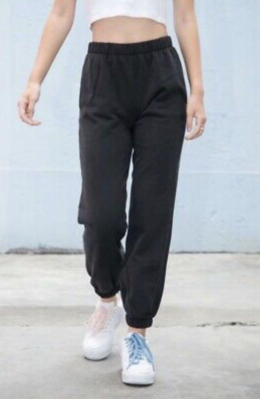 Black brandy sweatpants Clearance