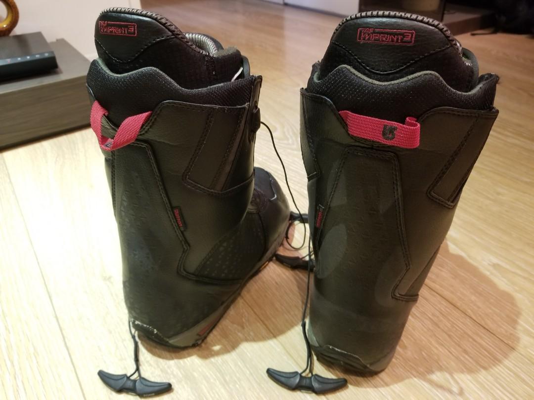 Burton Imperial asian fit snowboard boots, 運動產品, 其他運動配件