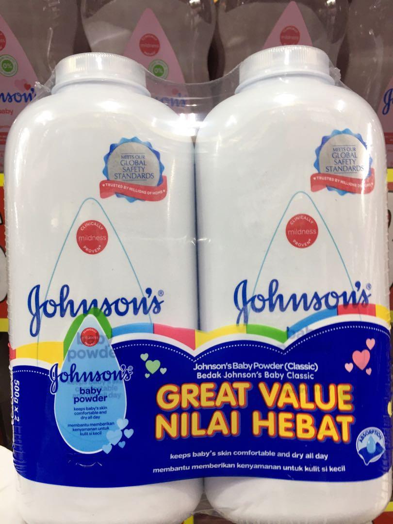 bedak compact johnson baby