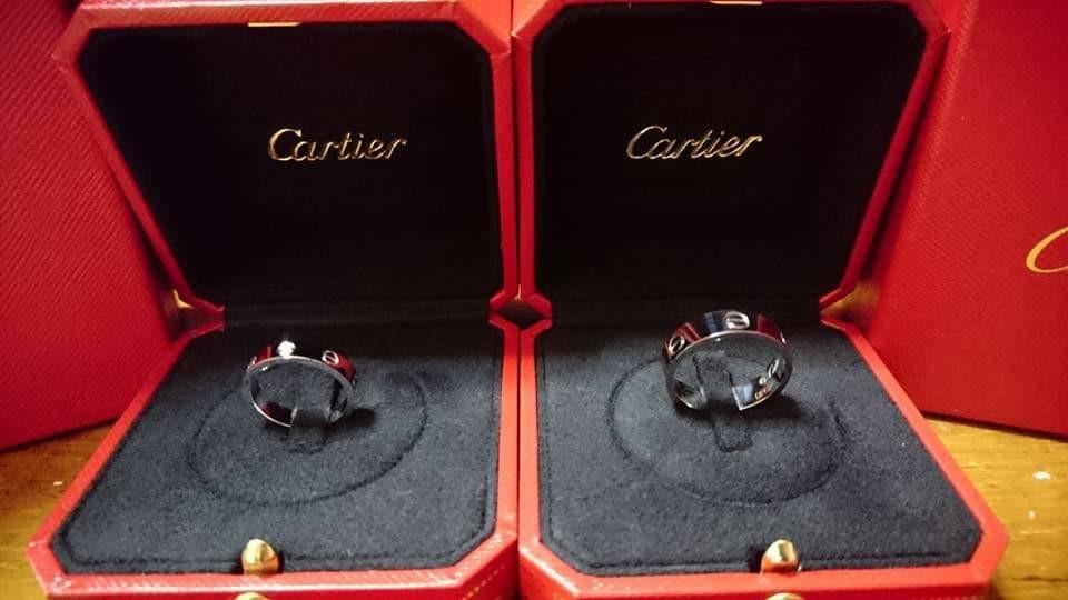 Cartier ring sales wedding band