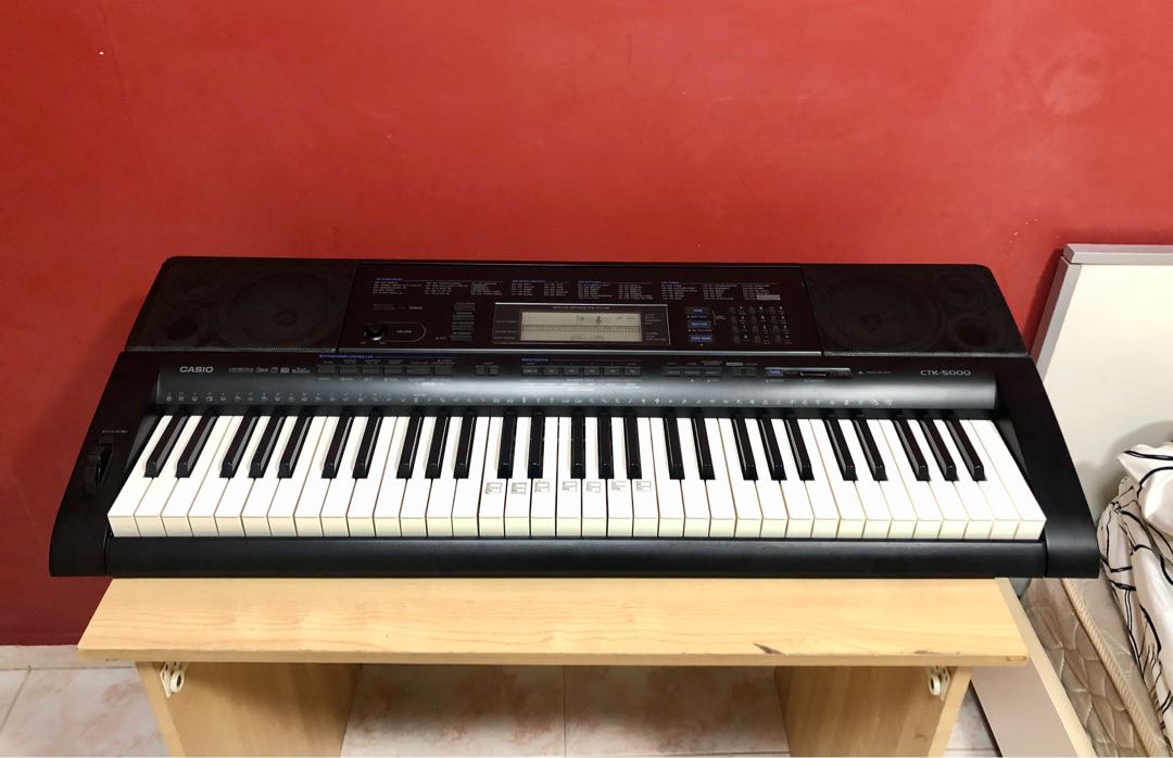 Casio Keyboard CTK5000, Music & Media, Music Instruments on Carousell