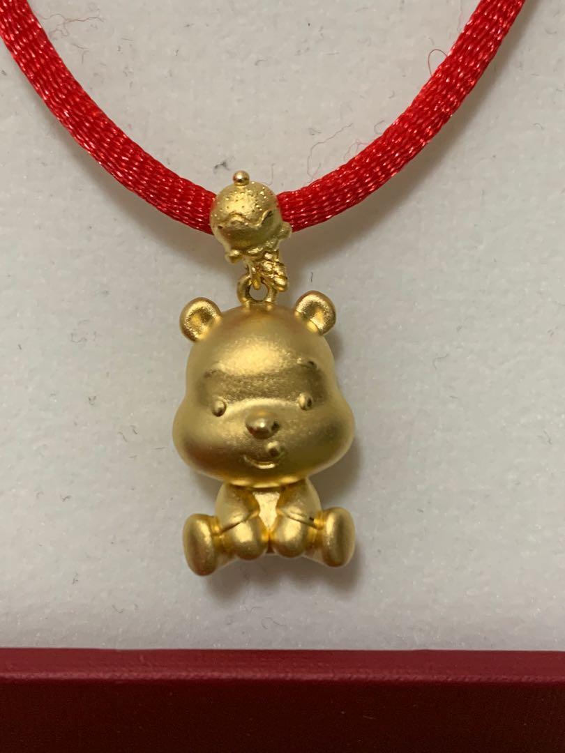 CHOW TAI FOOK WINNIE THE POOH 999, Women's Fashion, Jewelry
