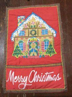Christmas decorations - Merry Christmas tapestry