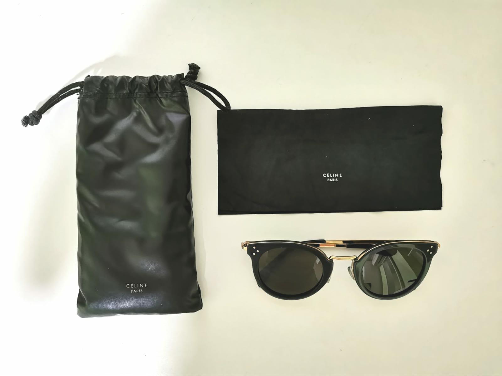 Celine Blue Clubmaster Sunglasses Women s Fashion Watches Accessories Sunglasses Eyewear on Carousell