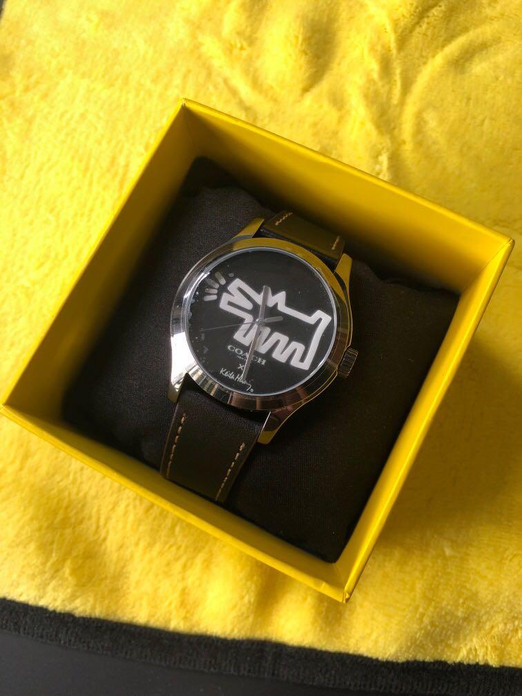 Coach keith sales haring watch