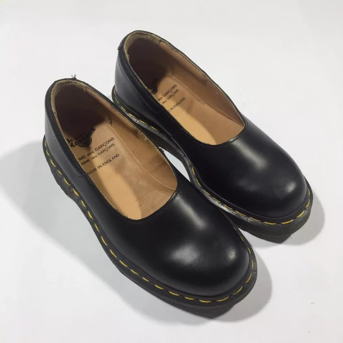 Comme Des Garcons x Dr.Martens Mary Jane Shoes Women s Fashion