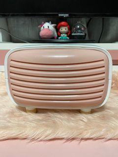 Cute Pink Retro Radio Tissue Holder