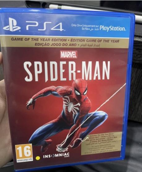 Ps4 spiderman clearance used