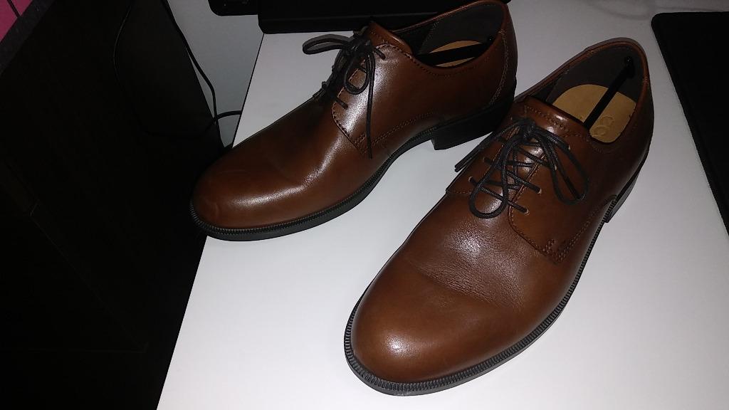 Ecco harold plain toe tie sales