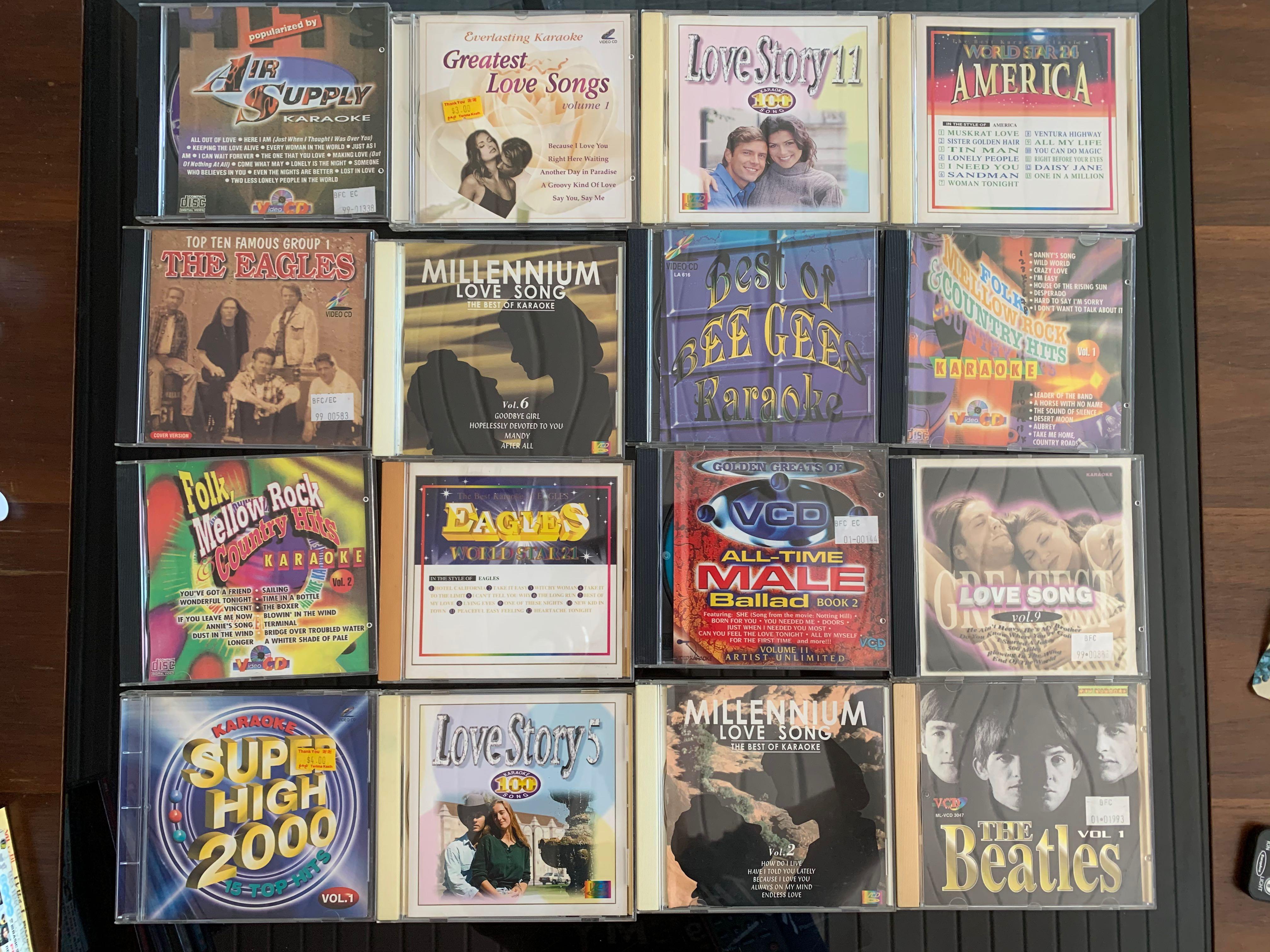 English karaoke VCD, Music & Media, CDs, DVDs & Other Media on Carousell