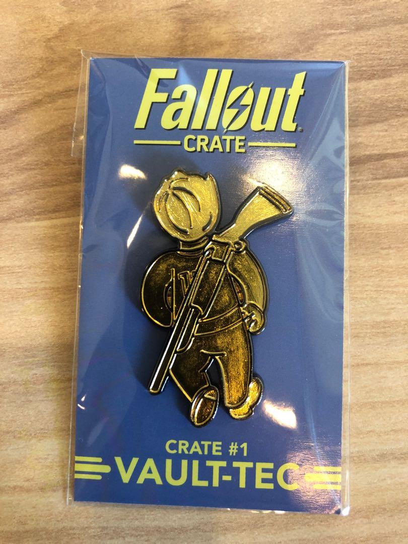 Fallout 4 pins x 2, Video Gaming, Video Game Consoles, Others on Carousell