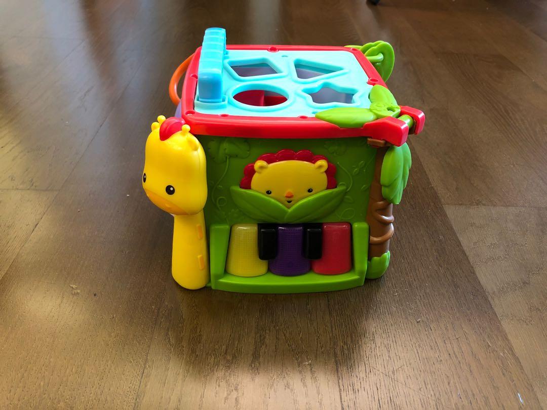 fisher price play and learn activity cube