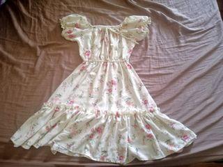 Floral Puff Sleeve Dress