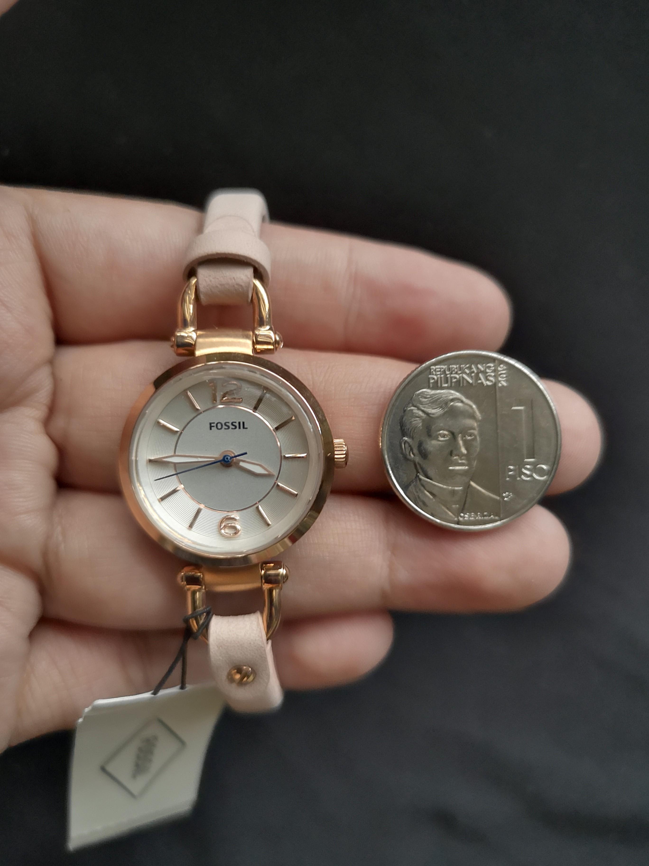 Fossil ES4340 Women's Leather Watch 
