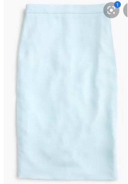 J crew pencil skirt in 365 crepe sale