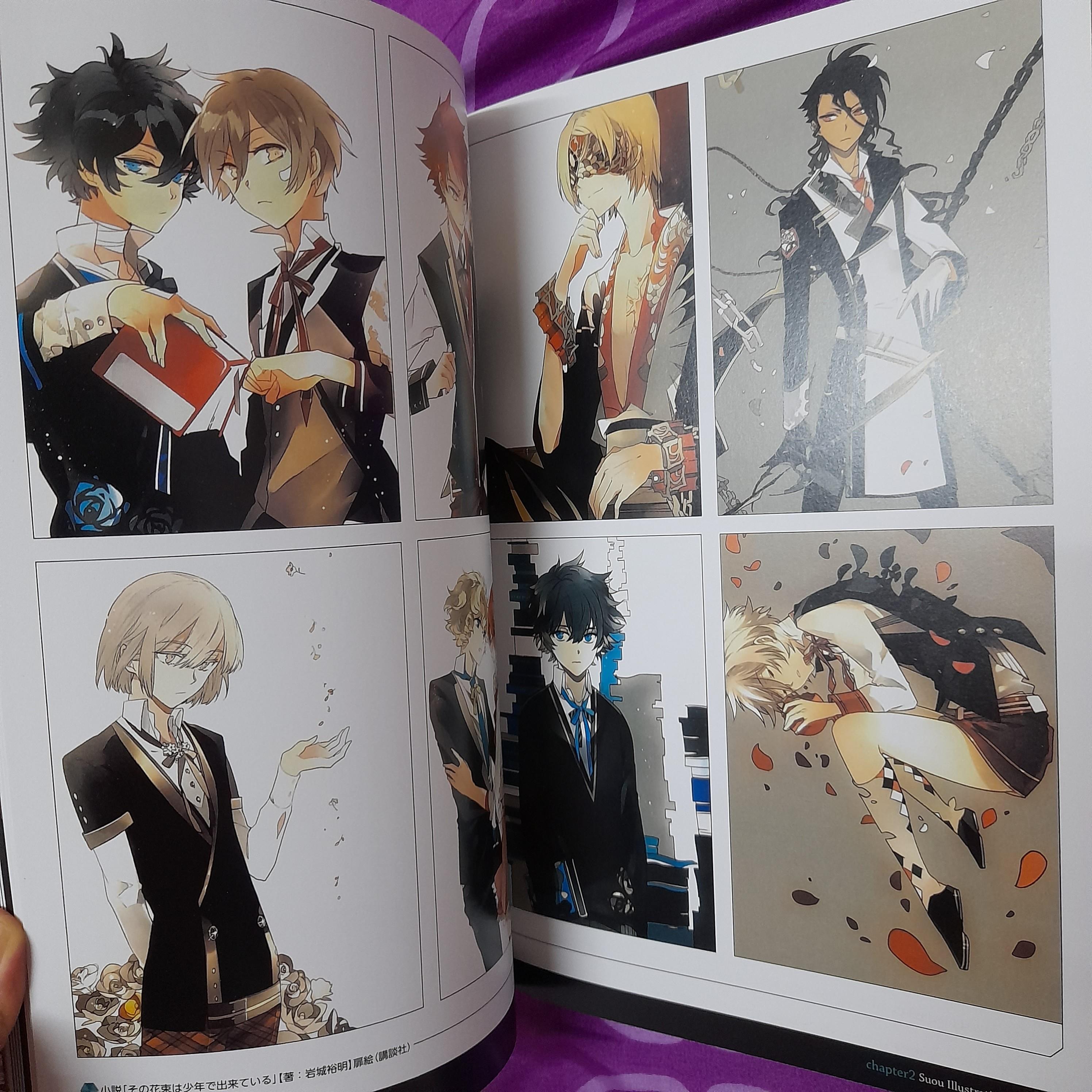 Free Suou La Lumiere Artbook Contains Vocaloid And Original Art Books Stationery Books On Carousell