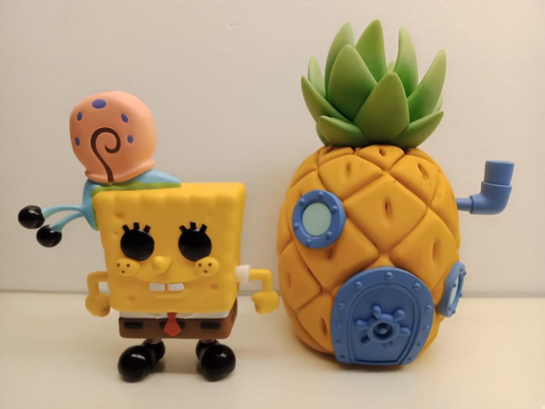 spongebob with gary and pineapple house pop