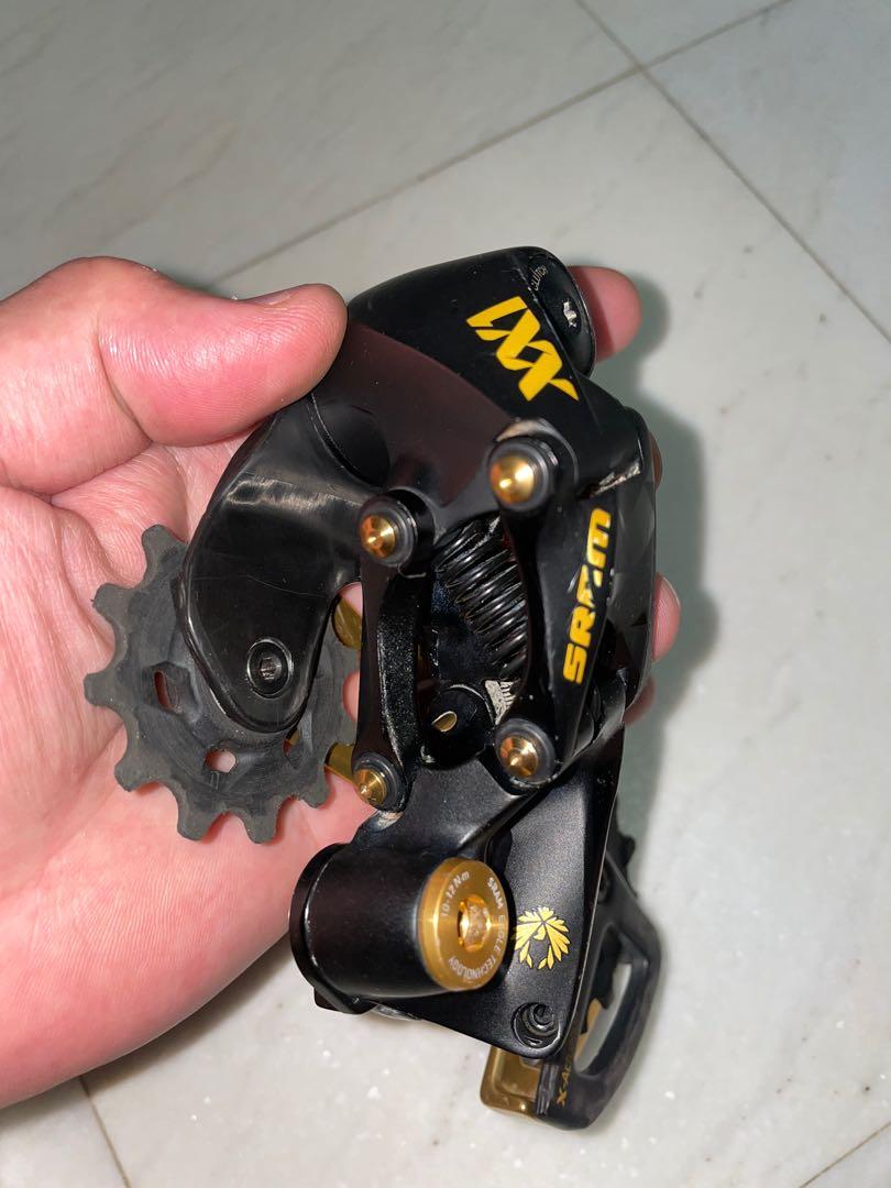 Gold Sram XX1 12 Speed Rear derailleur 