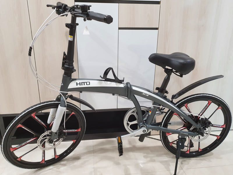 Hito 22 inch foldable store bike