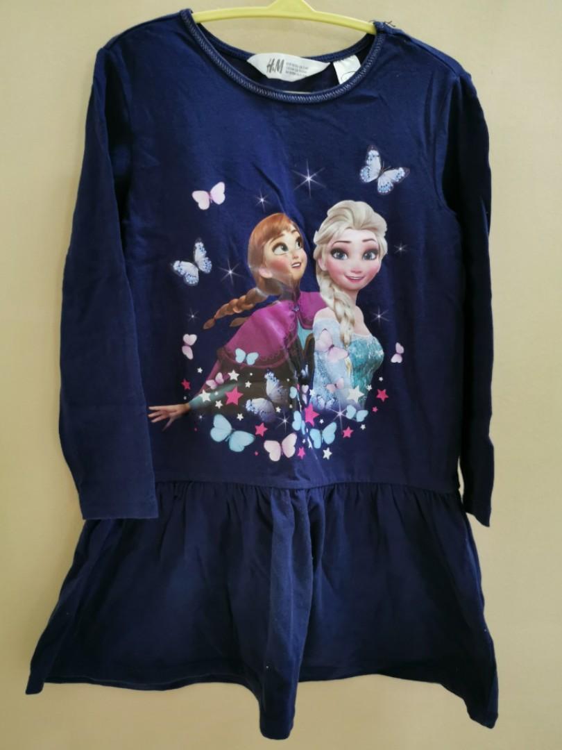 Frozen long 2025 sleeve dress