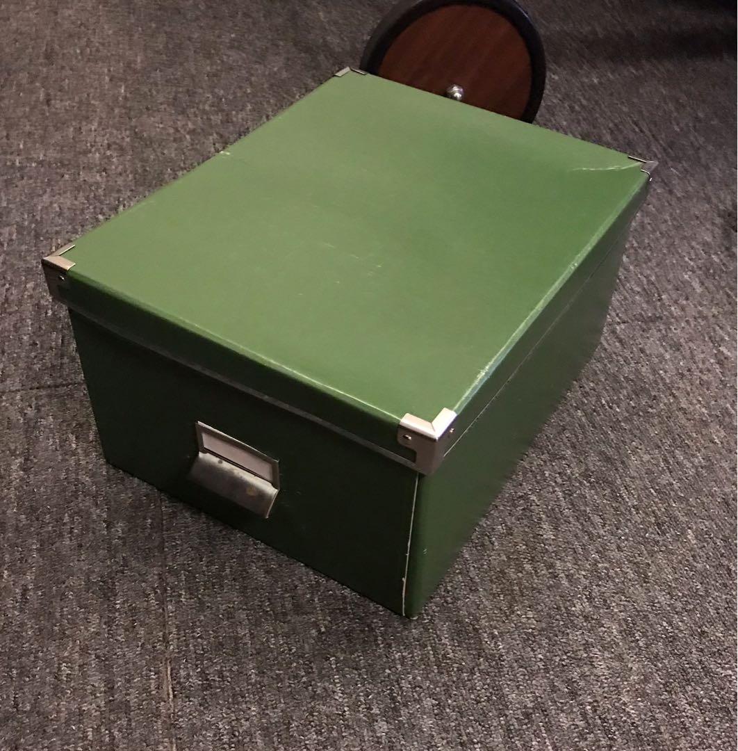 Ikea KASSETT Green Box with Lid.., Furniture & Home Living, Home