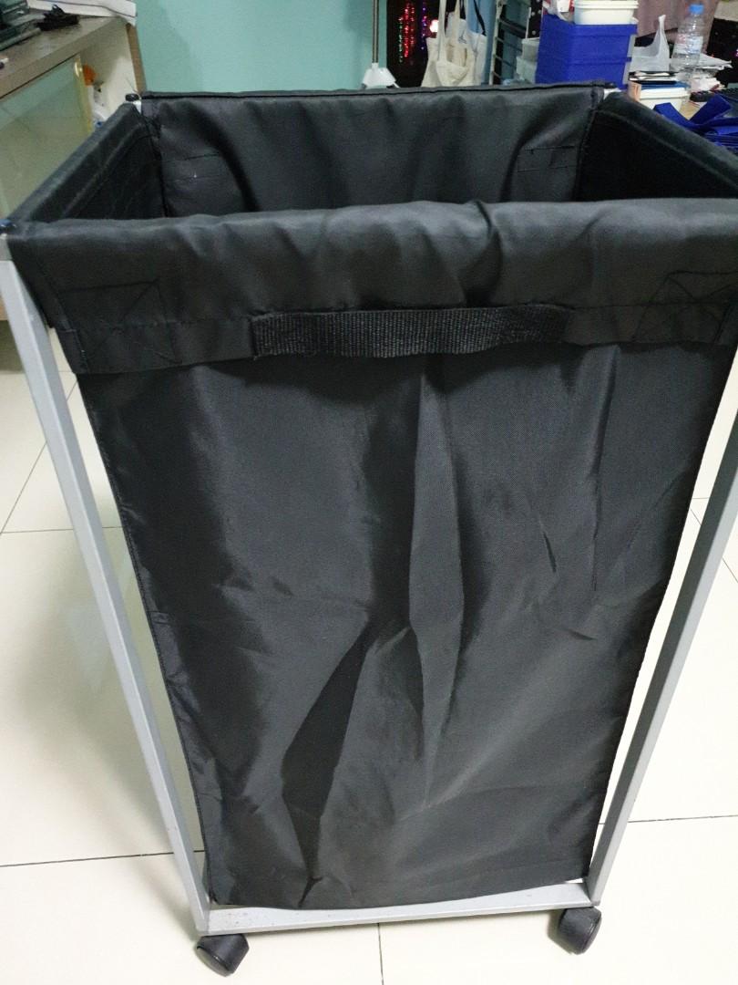 Ikea laundry basket with wheels, Furniture & Home Living, Cleaning