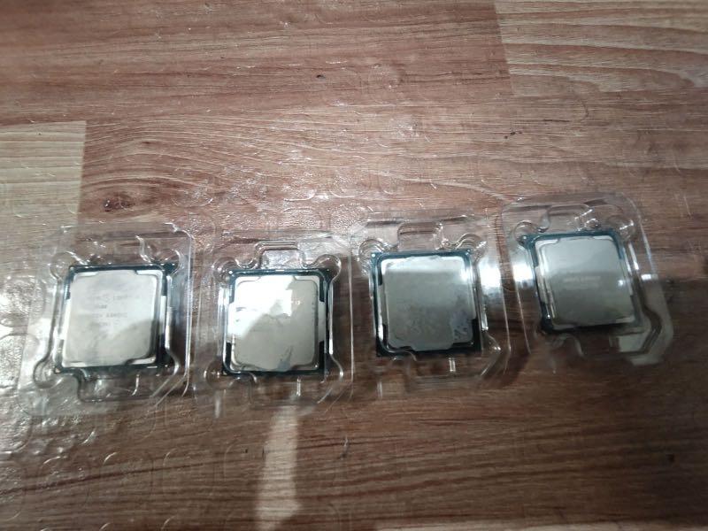 Intel Core i5-9400, i5-8400, i3-9100 Processors (Category: Computer Parts) located in Mandaluyong City. Submitted by l2ayne (Listing ID 1054065709, Image 1). Description: Intel Core i3-9100 Processor 6M Cache, up to 4.20 GHz Price 4k only Intel Core i5-8400 Processor 9M Cache, up to 4.00 GHz Price 6k only Intel Core i5-9400 Processor 9M Cache, up to 4.10 GHz Price 7k only Bare Processor No Box No Fan Tpc id l2ayne Pick up: Sta Ana Manila Accept C