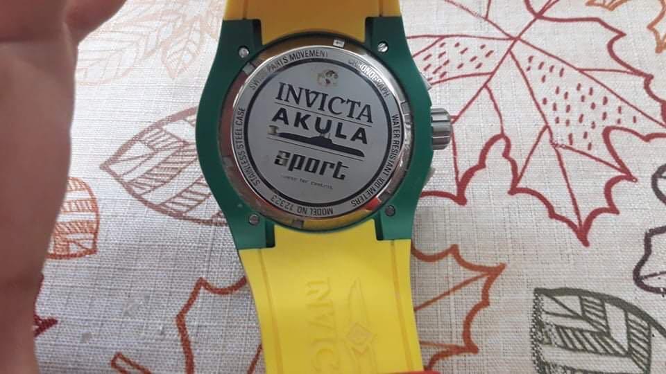 Invicta rasta clearance watch