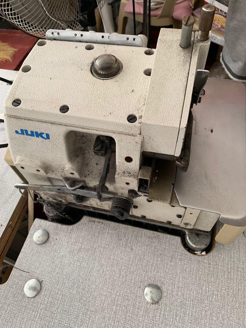 Juki edging machine, used for 4 months only (Category: Other Home Appliances) located in Cainta. Submitted by jaredchua (Listing ID 1054015435, Image 3). Description: Hardly used Juki edging machine.