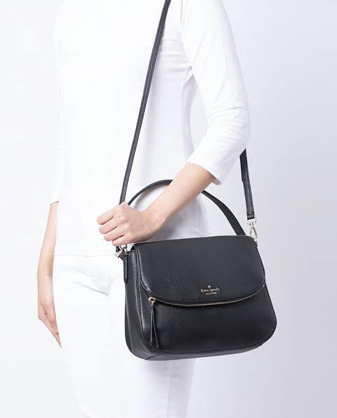 Kate Spade jackson medium flap 2-way bag original, Luxury, Bags & Wallets  on Carousell