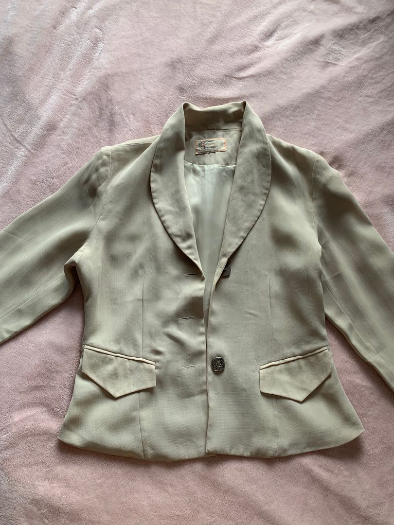 blazer low medium khaki