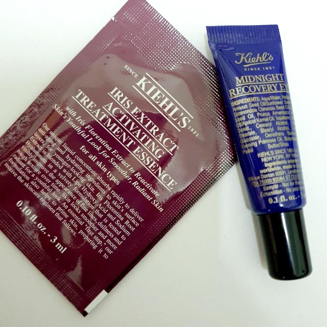 kiehl's midnight recovery eye ingredients