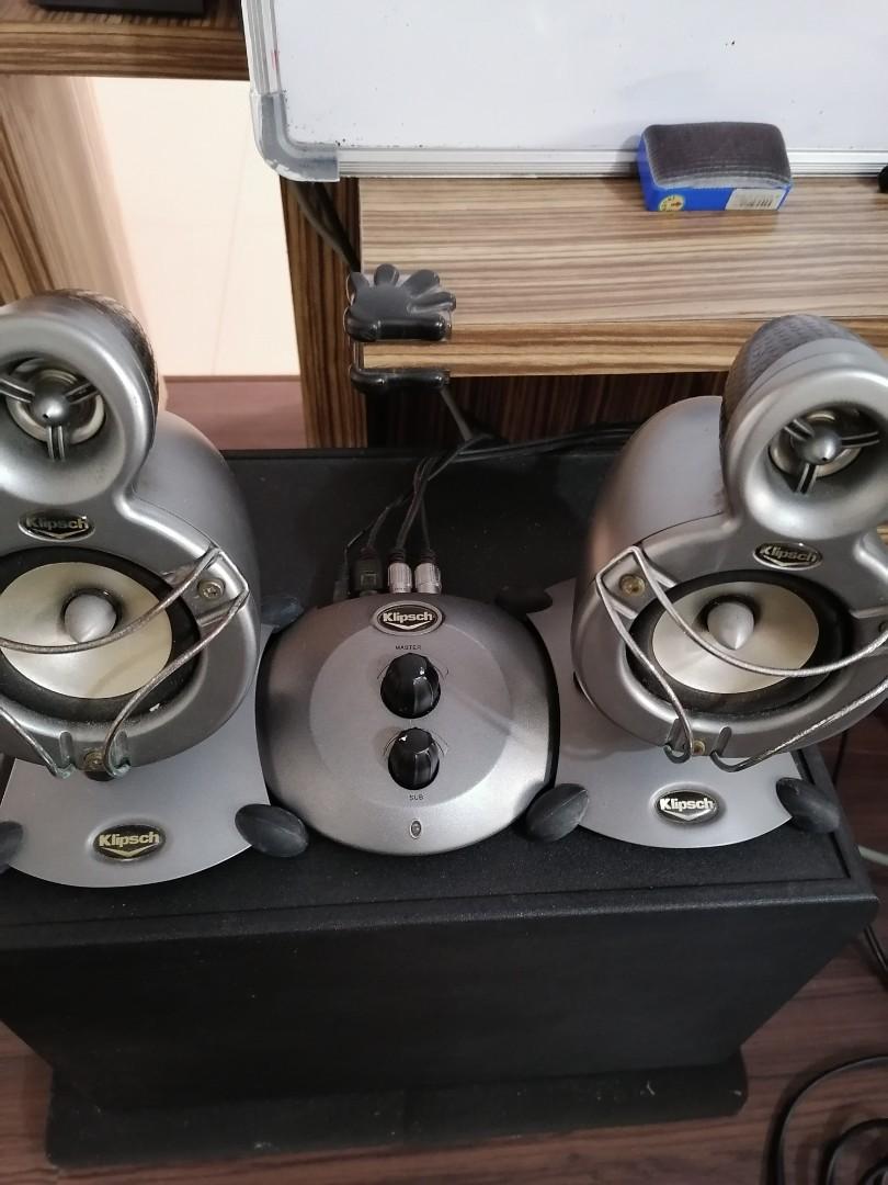 Klipsch promedia gmx a2.1 speaker, Audio, Soundbars, Speakers