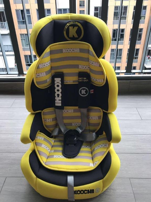 Koochi car seat yellow online