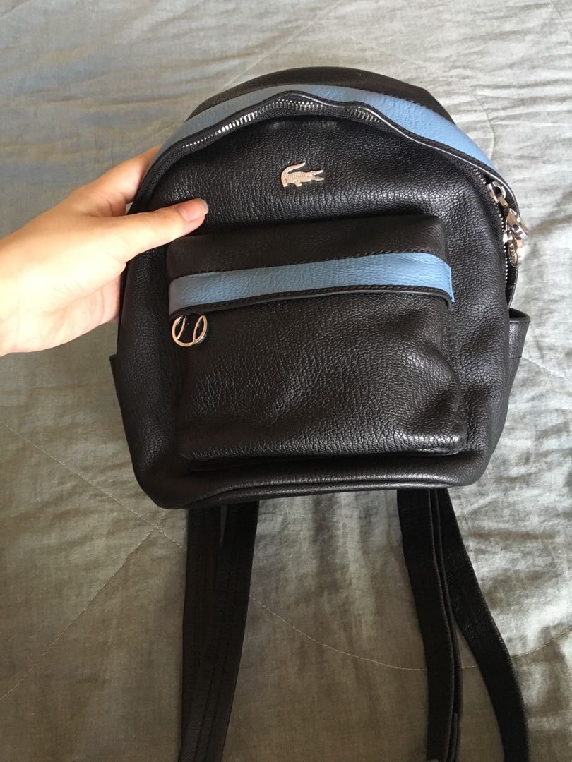 lacoste mini backpack