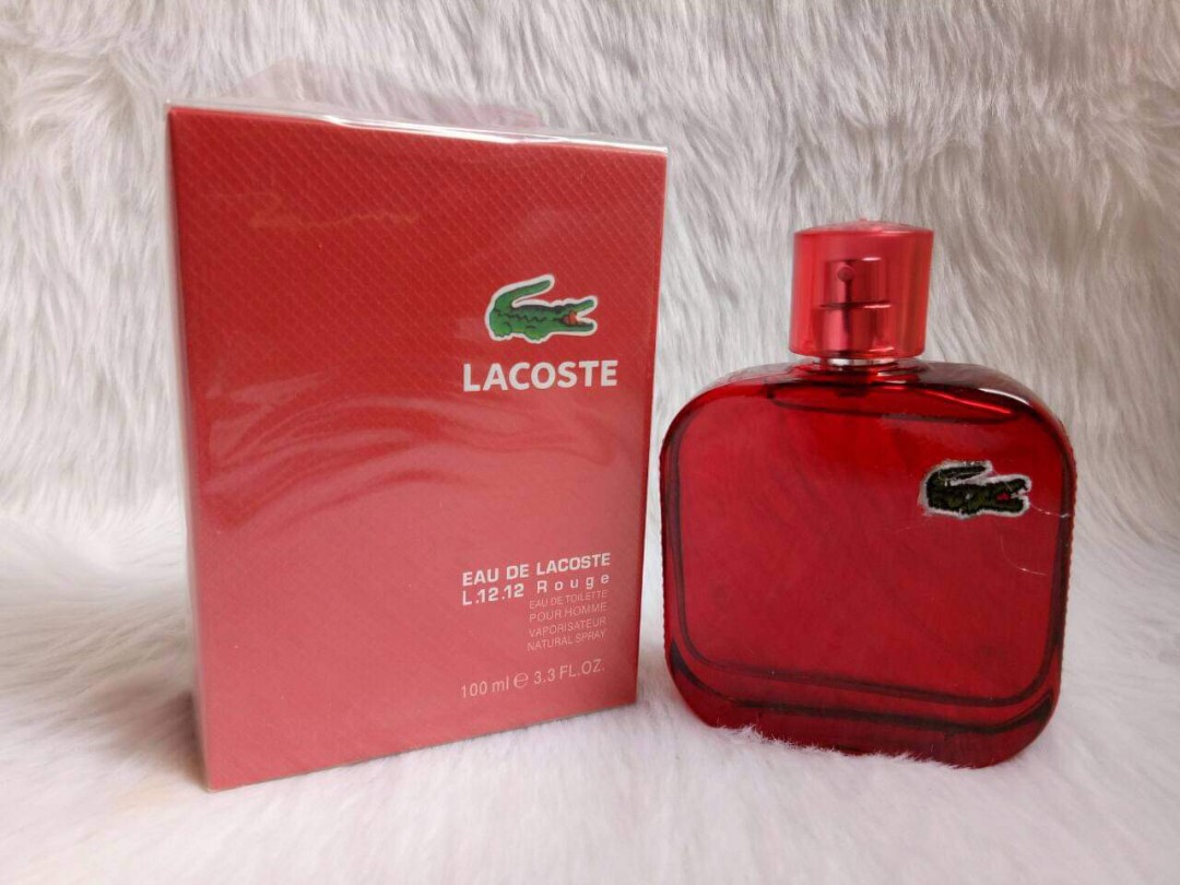 lacoste red