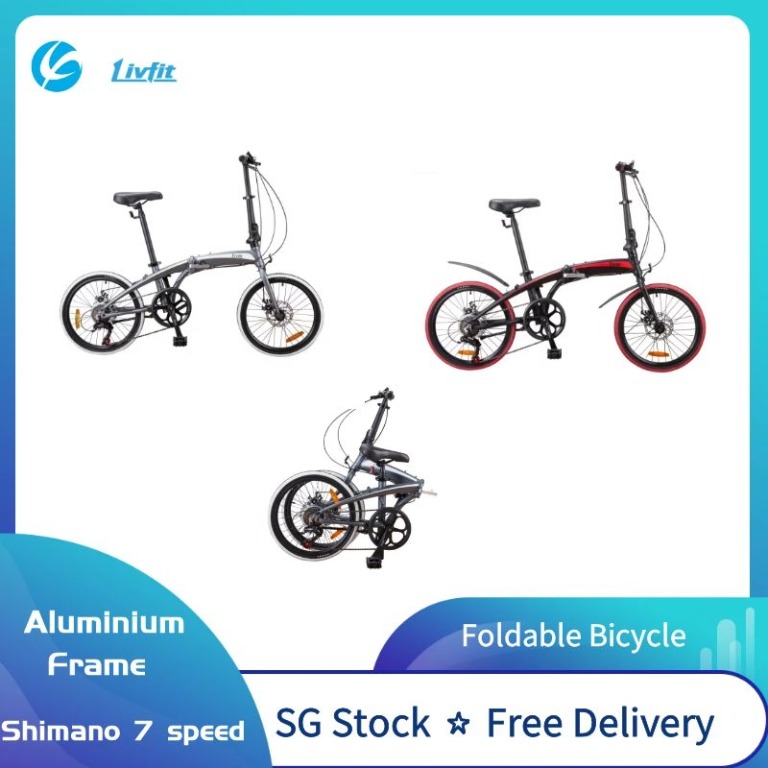 livfit foldable bicycle