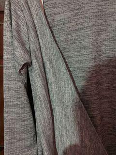 Long cardigan grey