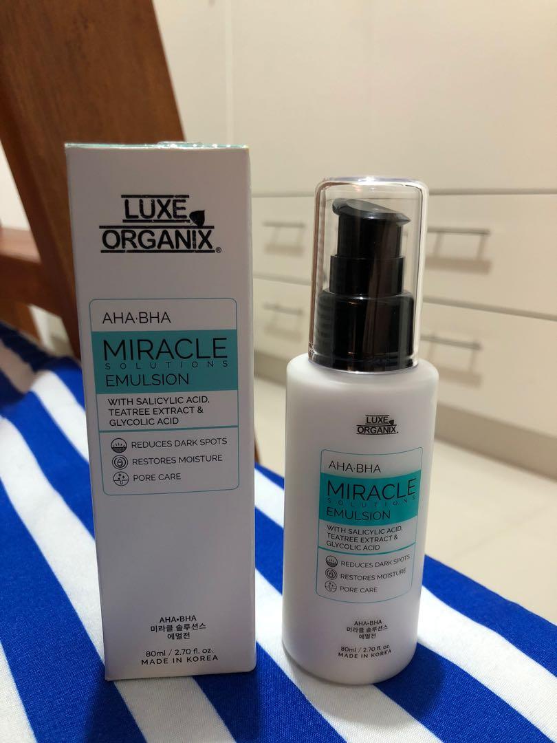 luxe organix emulsion benefits