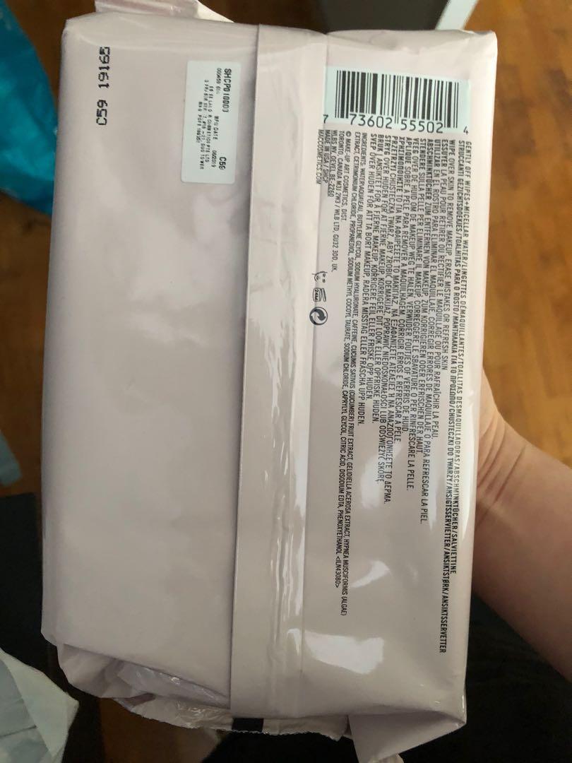 mac makeup wipes