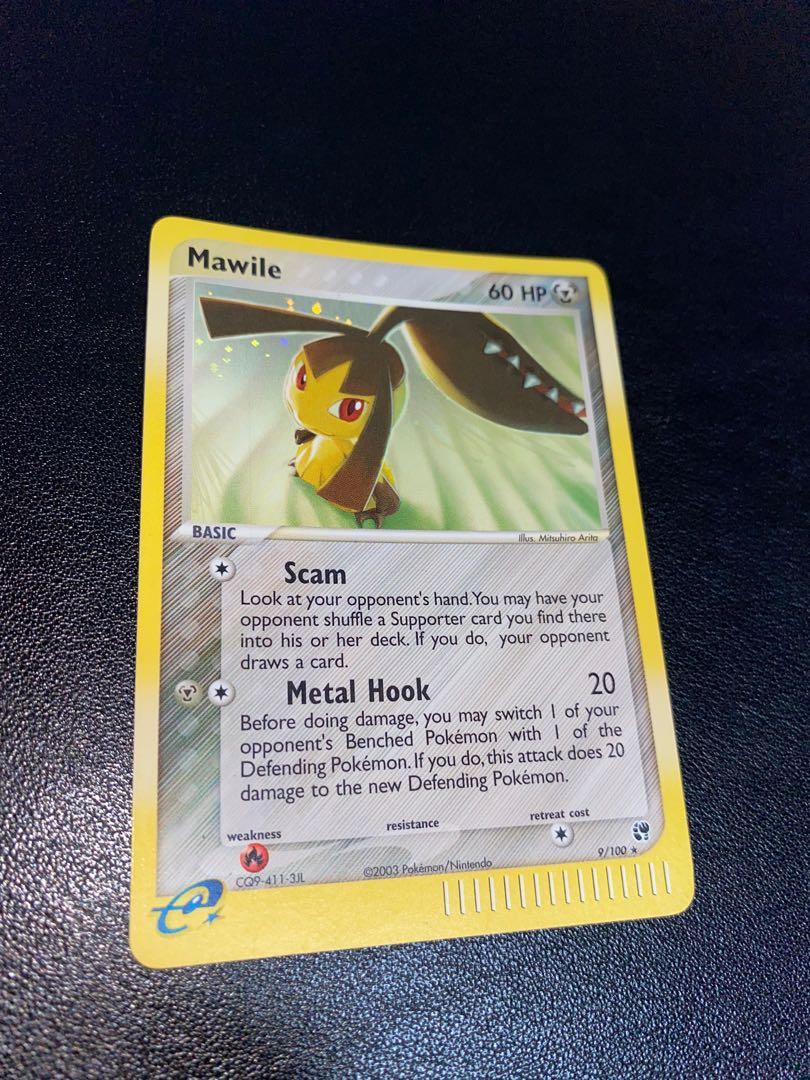 Mawile 9/100 Ex Sandstorm Holo Pokemon Card TCG, Hobbies & Toys, Toys & Games on Carousell Mawile 9/100 Ex Sandstorm Holo Pokemon Card TCG, Hobbies & Toys, Toys & Games on Carousell