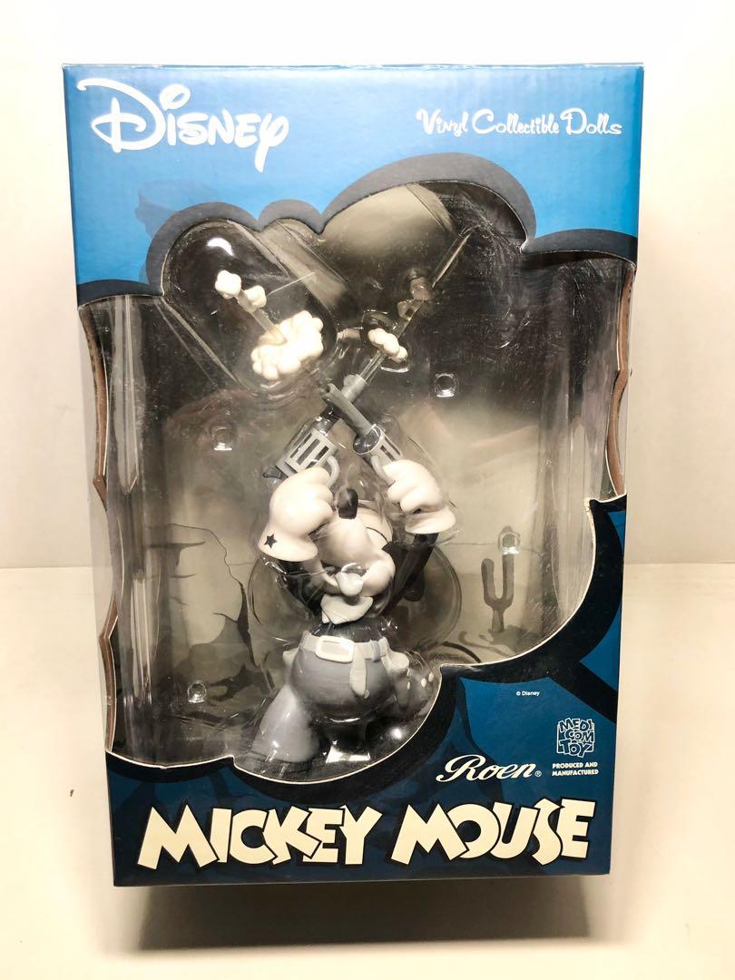 Medicom x Disney x Roen Mickey Mouse Two-Gun Version Vinyl Figure