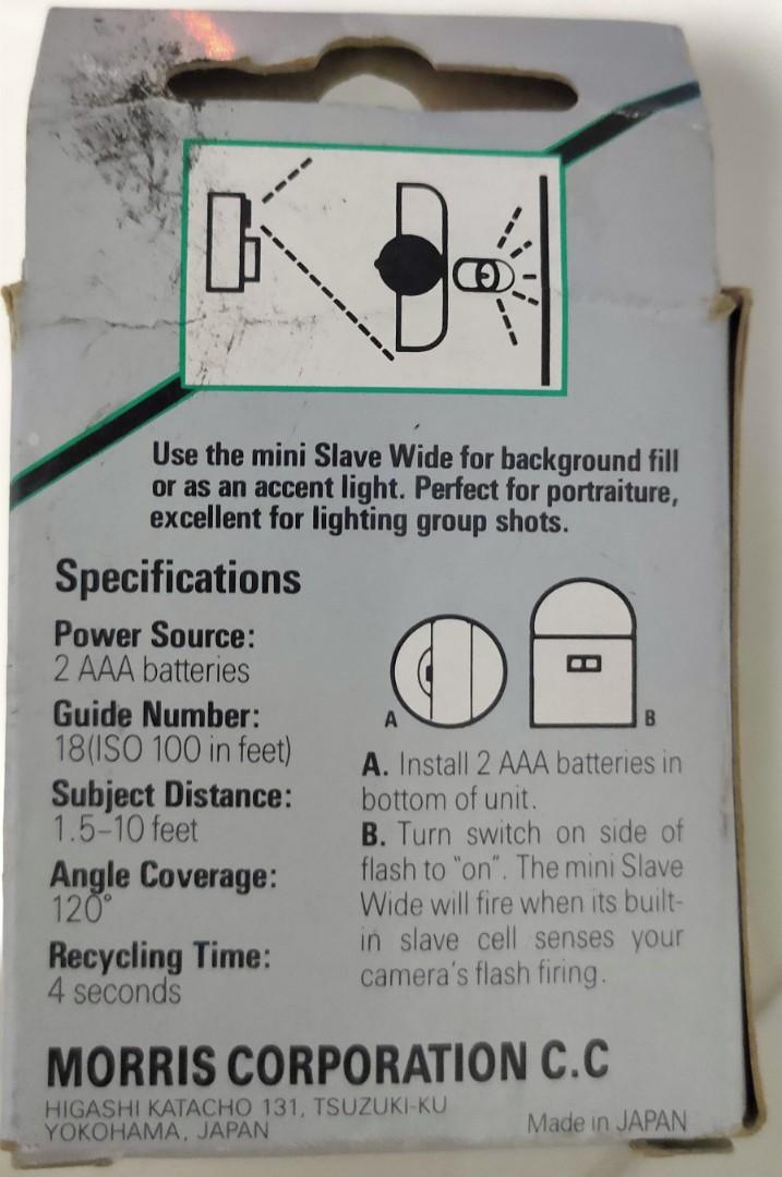 Mini Slave light, Photography, Camera Accessories, Others on Carousell