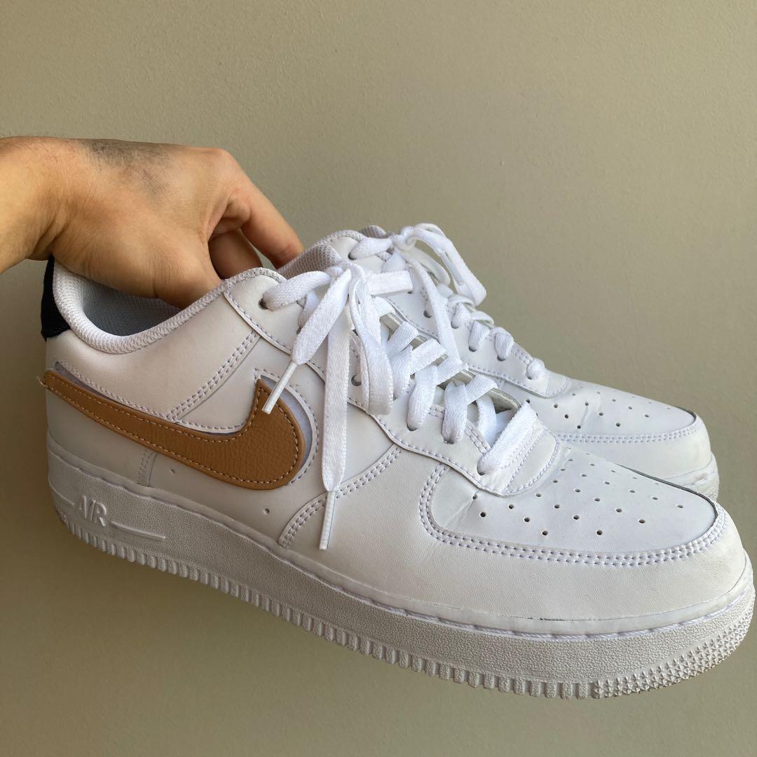 Removable discount swoosh af1