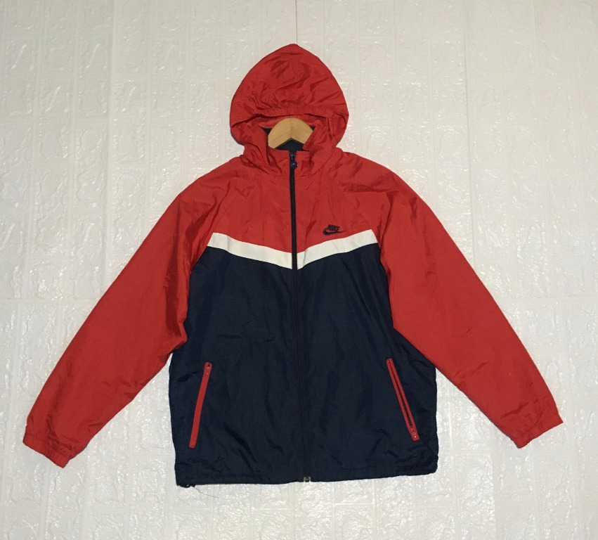 nike tri color windbreaker