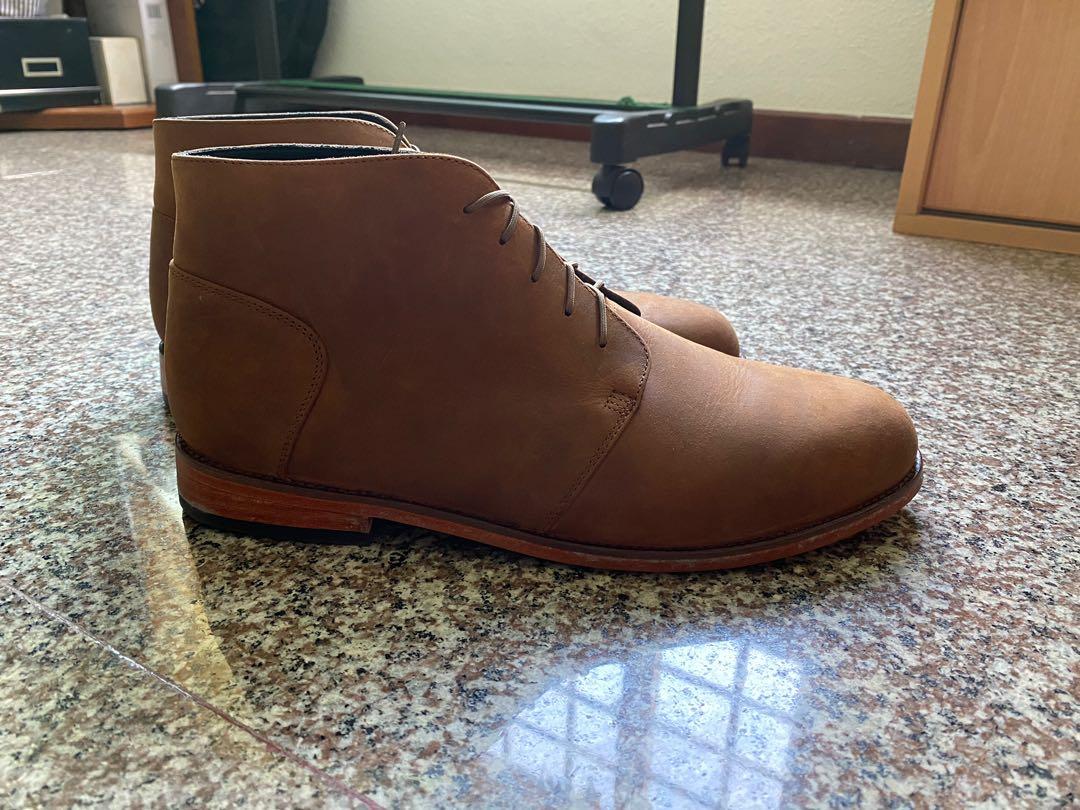 Nisolo Emilio Chukka Boots in Oak Men s Fashion Footwear