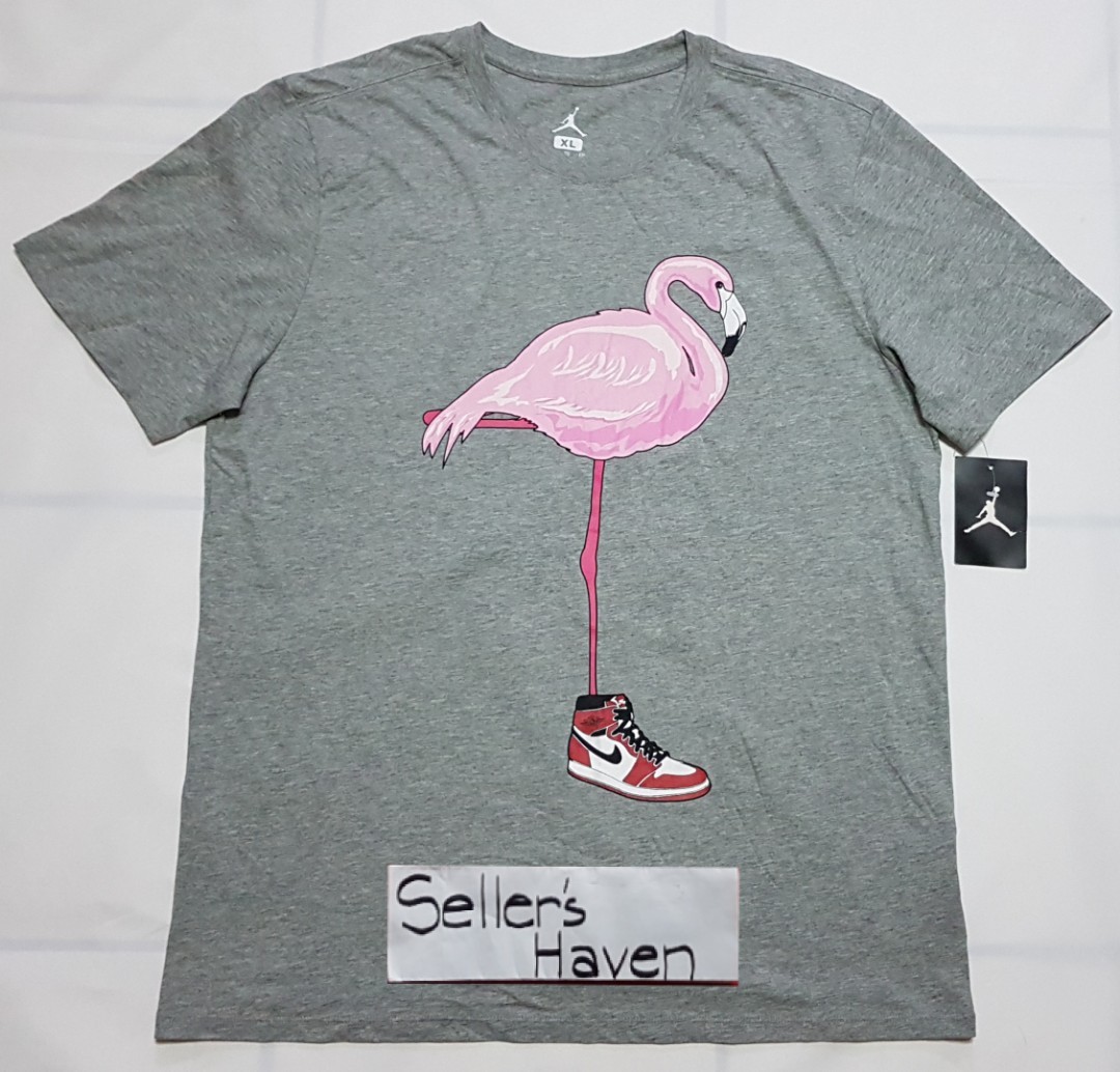 flamingo jordan shirt