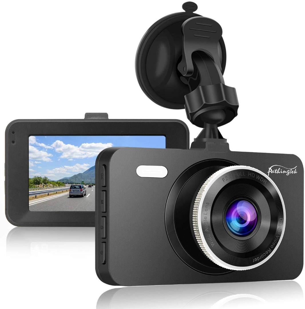  Pathinglek Dash Cam 1080P DVR Dashboard Camera Car Driving  Recorder 3 Inch Driving Camera LCD Screen, 170°Wide Angle, WDR, G-Sensor,  Loop Recording, Parking Monitor, Motion Detection : Electronics