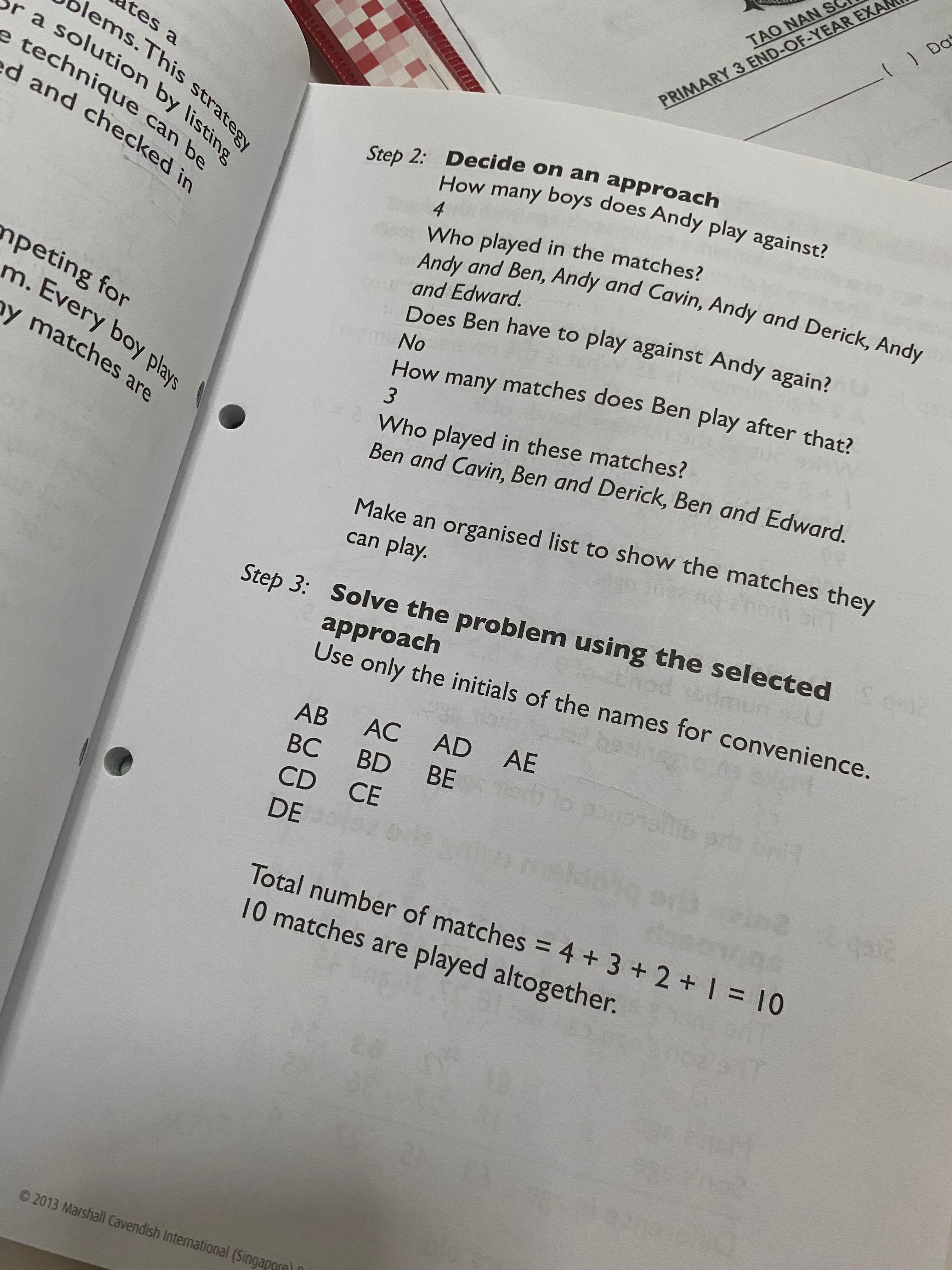 Primary 3 Mathematics Assessment, Hobbies & Toys, Books & Magazines ...