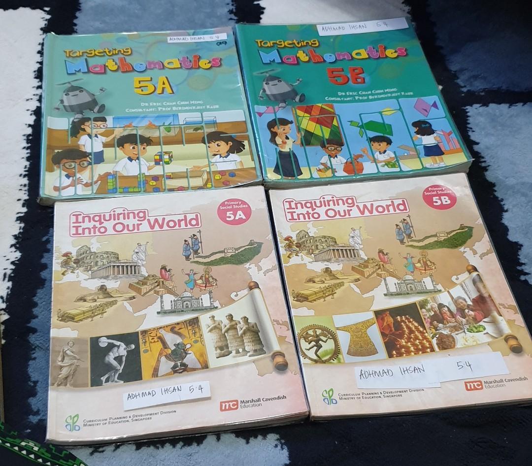 Primary 5 textbooks, Hobbies & Toys, Books & Magazines, Textbooks on ...
